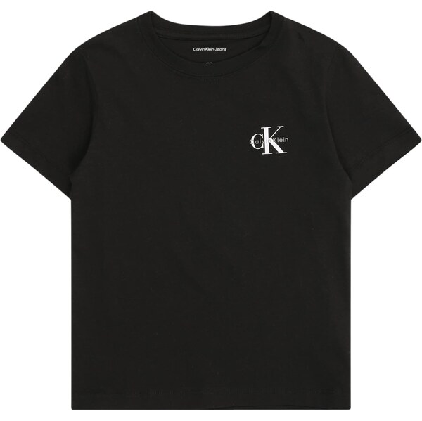Calvin Klein Jeans Tričko čierna / biela 66330874
