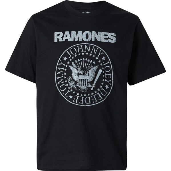 Jack & Jones Premium Tričko JPRBLURAMONES svetlosivá / čierna 66330887