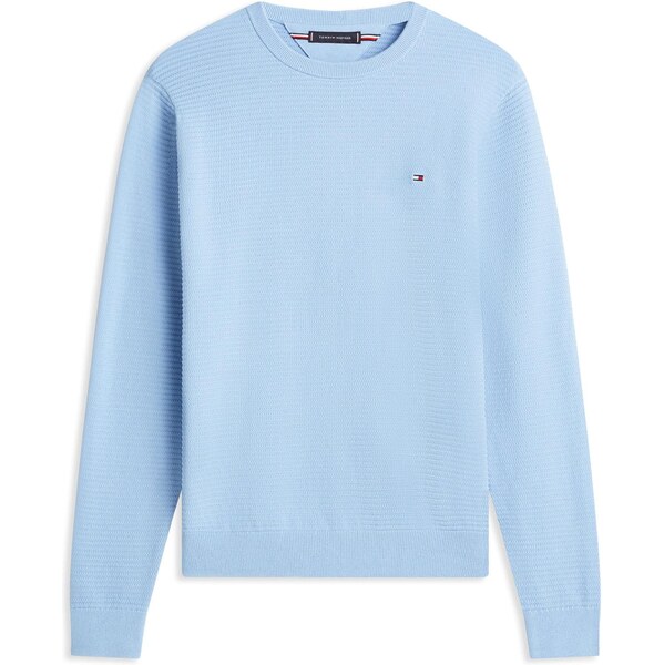 TOMMY HILFIGER Sveter SEASONAL námornícka modrá / nebesky modrá / 66330942