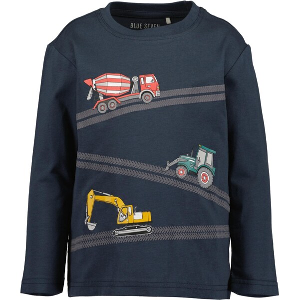 BLUE SEVEN Tričko námornícka modrá / žltá / zelená / červená 66331093