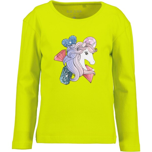 BLUE SEVEN Tričko modrá / citrónová / svetlofialová / prírodná biela 66331103