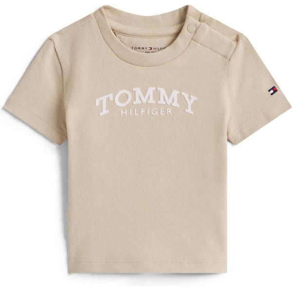 TOMMY HILFIGER Tričko béžová / biela 66331151