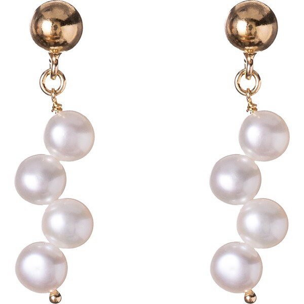 Alisia Elegantné visiace náušnice so sladkovodnými perlami AL5149.01 66589074