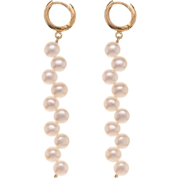 Alisia Jedinečné dlhé náušnice s pravými perlami AL5150.01.000 66583162