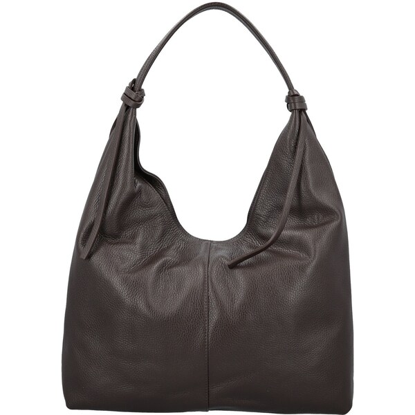 Dámska kabelka na rameno tmavo hnedá - Delami Vera Pelle Lionela hnedá 66363514