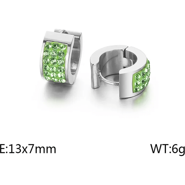 Oceľové náušnice Glare 637 66335315