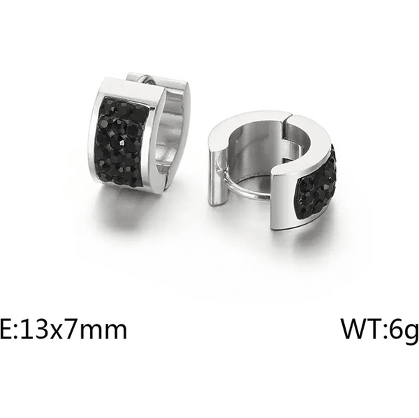 Oceľové náušnice Glare 638 66335316