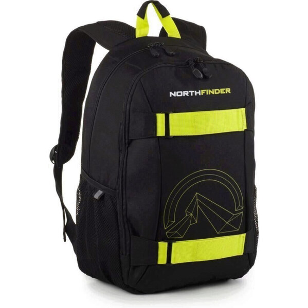 NorthFinder Winktor BP-101030R batoh, čierna s fluo 66336274