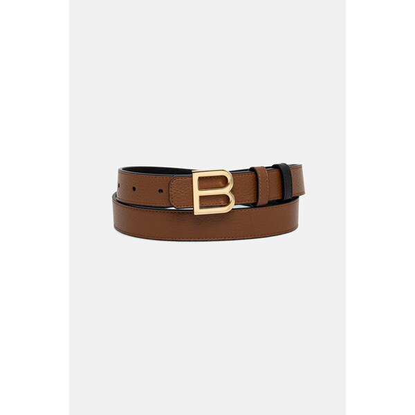 Obojstranný kožený opasok Bally 66336327