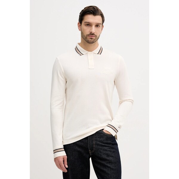 Bavlnené tričko s dlhým rukávom Tommy Hilfiger 66336961