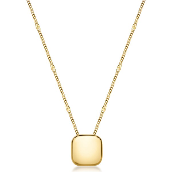 Brosway Minimalistický pozlátený náhrdelník pre ženy Muse BUE02 66592187