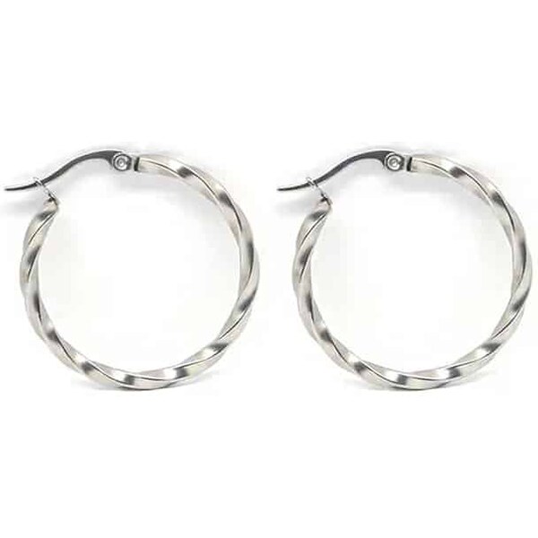 Oceľové náušnice Glare 642 66338047