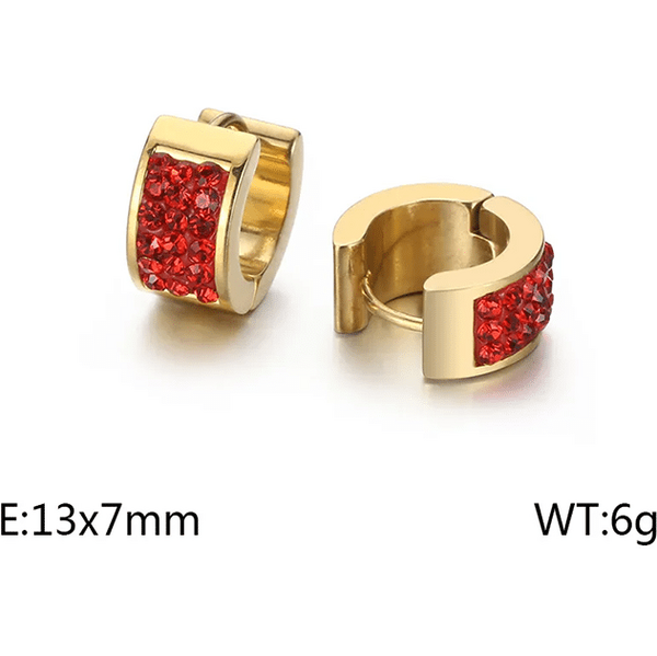 Oceľové náušnice Glare 643 66338048