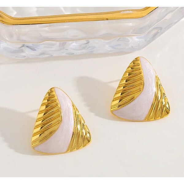 Oceľové náušnice Glare 654 66338058