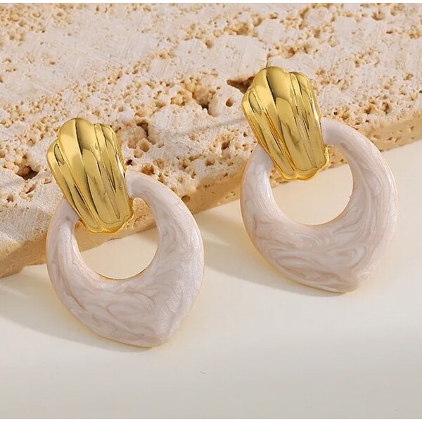 Oceľové náušnice Glare 655 66338059