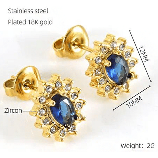 Oceľové náušnice Glare 663 66338067