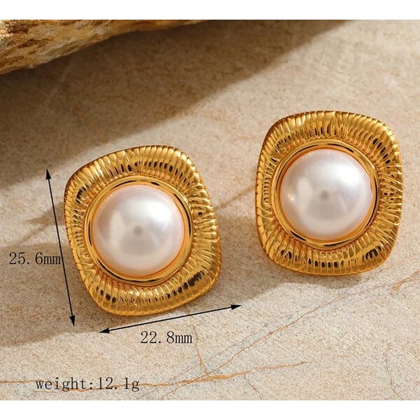 Oceľové náušnice Glare 661 66338065