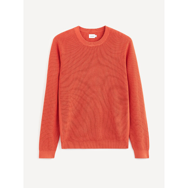 Červený pánsky sveter Celio 50511093