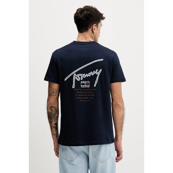 Bavlnené tričko Tommy Jeans 66339462