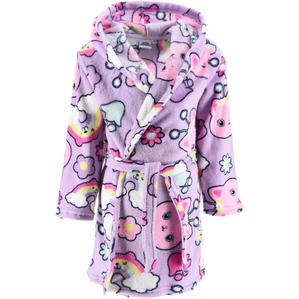 SunCity Dievčenský fleece župan s kapucňou Gábinin kúzelný domček 66341436