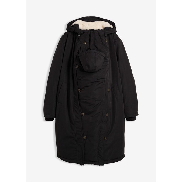 bonprix Materský kabát, 3 v 1, s časťou na nosenie bábätka, farba 66653089