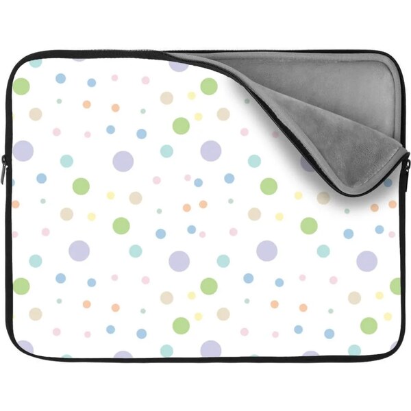 Sablio Obal na notebook Farebné bodky 65426896