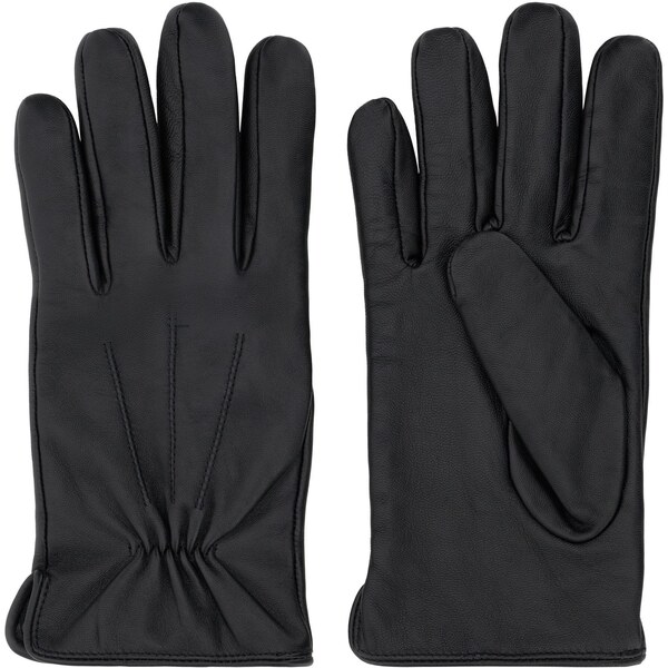 Boggi Milano Prstové rukavice čierna 66346169