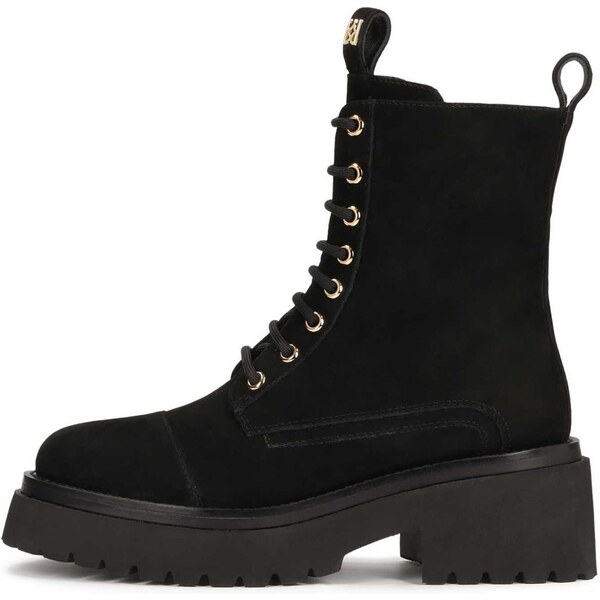 Kazar Šnurovacie členkové čižmy čierna 66346028