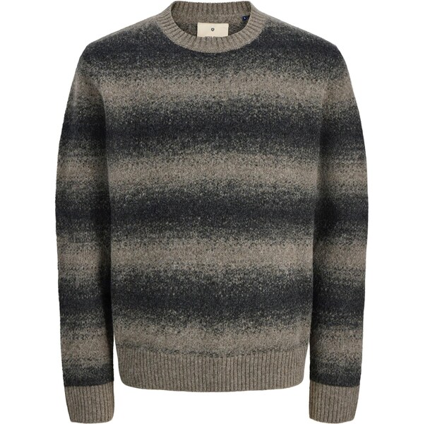JACK & JONES Sveter JPRBLUTYLER hnedá / antracitová 66346326