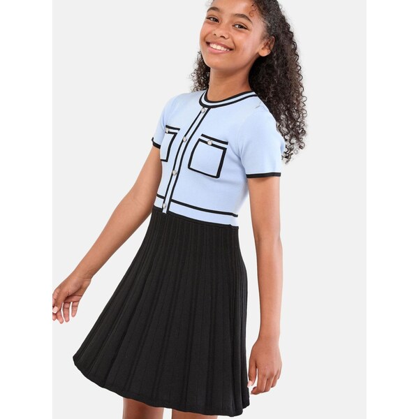 Lipsy Šaty pastelovo modrá / čierna 66346345
