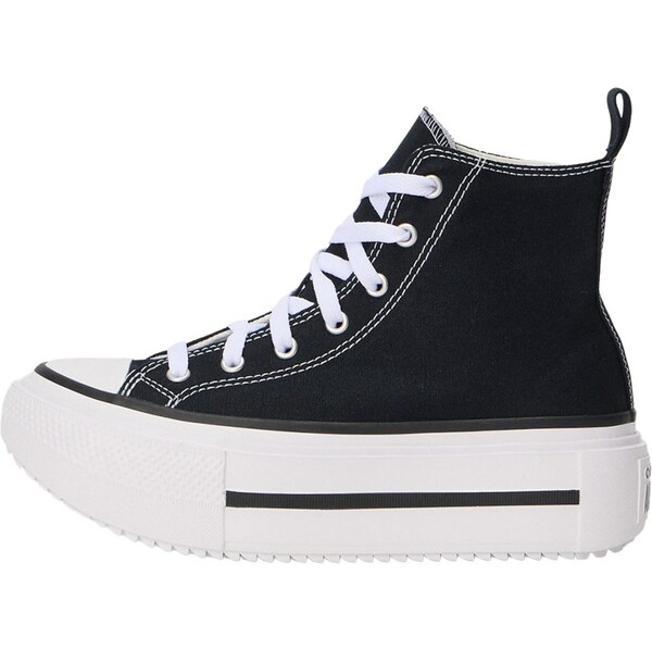 CONVERSE Tenisky CTAS LIFT DOUBLE STACK čierna / biela 66346398