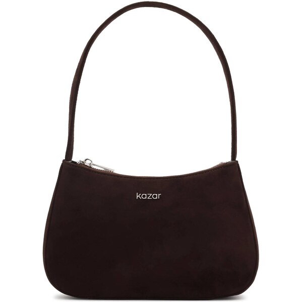 Kazar Kabelka na rameno tmavohnedá 66346156