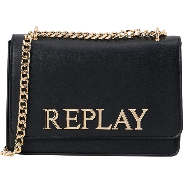 REPLAY Taška cez rameno zlatá / čierna 66346413