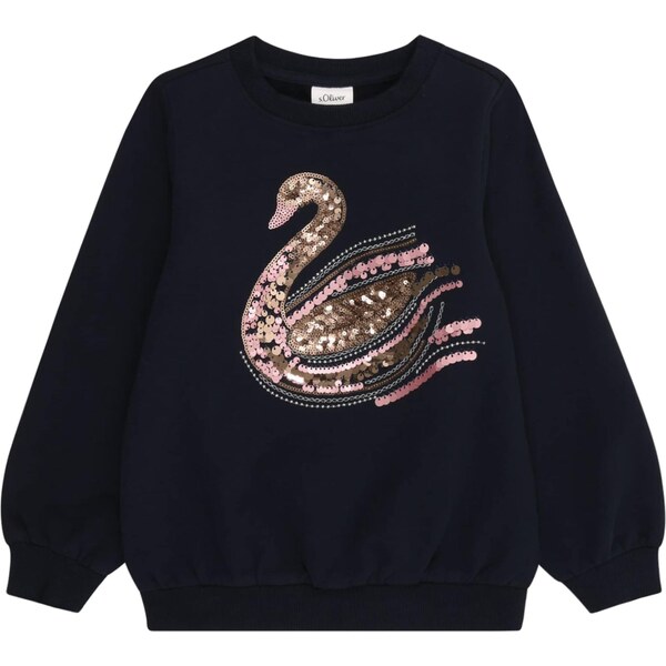 s.Oliver Mikina námornícka modrá / ružová / strieborná 66346424