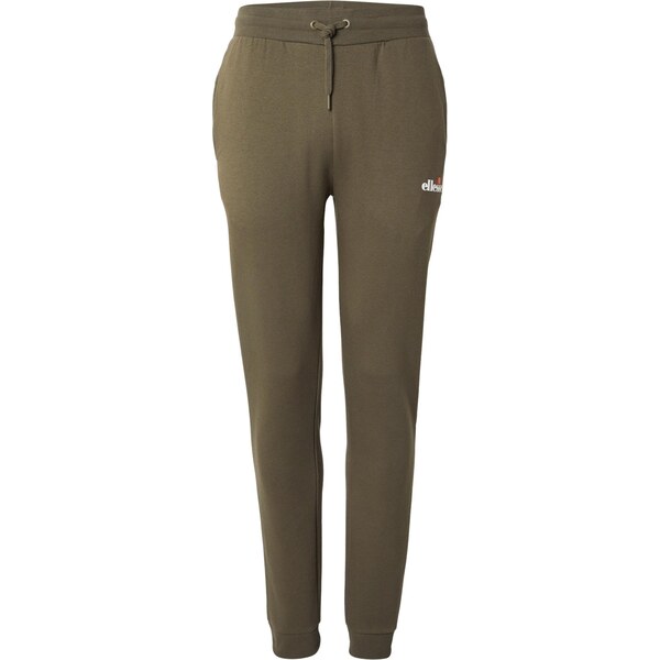 ELLESSE Nohavice Cravo 2 olivová / oranžová / červená / biela 66346464
