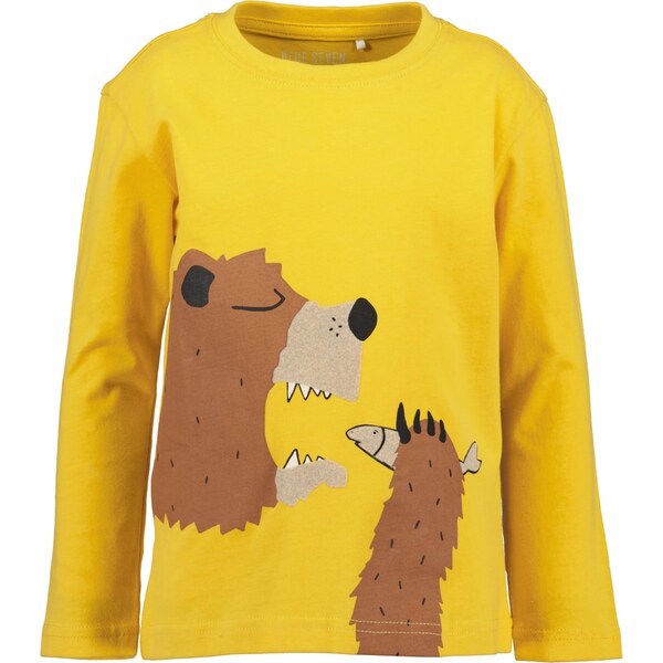 BLUE SEVEN Tričko tmavobéžová / hnedá / medová / čierna 66346490