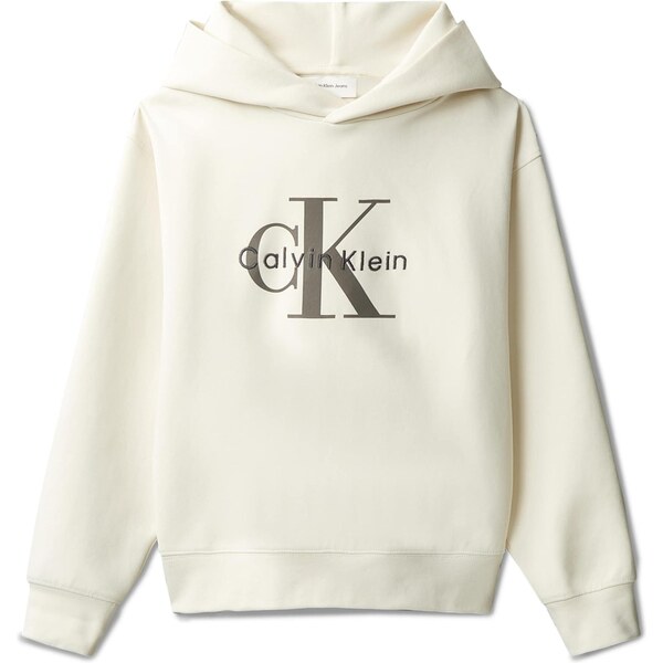 Calvin Klein Jeans Mikina tmavošedá / kamenná / čierna 66346498
