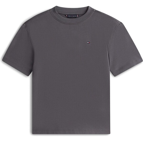 TOMMY HILFIGER Tričko svetlobéžová / pastelovo modrá / tmavosivá / 66346532