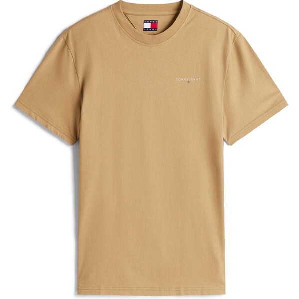 Tommy Jeans Tričko farba ťavej srsti / biela 66346688