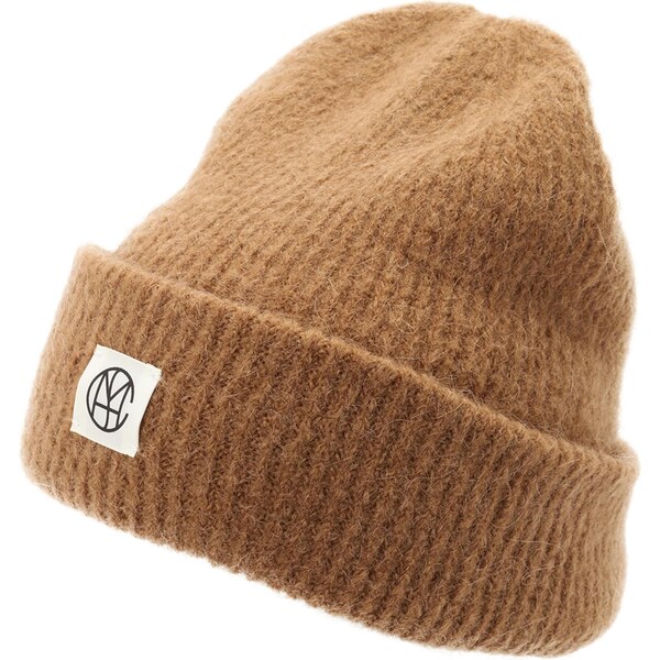 MSCH COPENHAGEN Čiapky farba ťavej srsti / čierna / biela 66346771