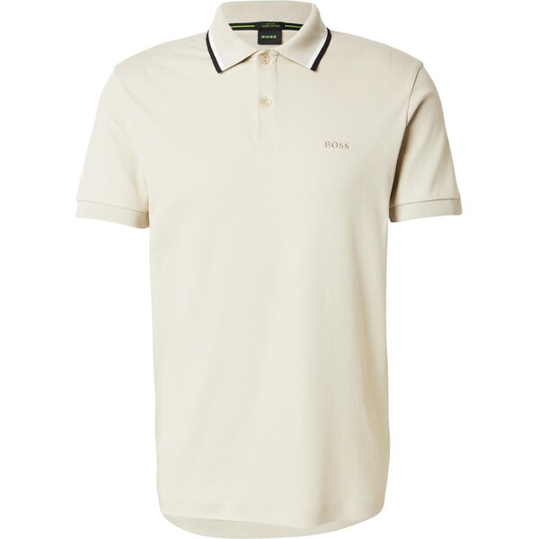 BOSS Funkčné tričko krémová / čierna 66346811