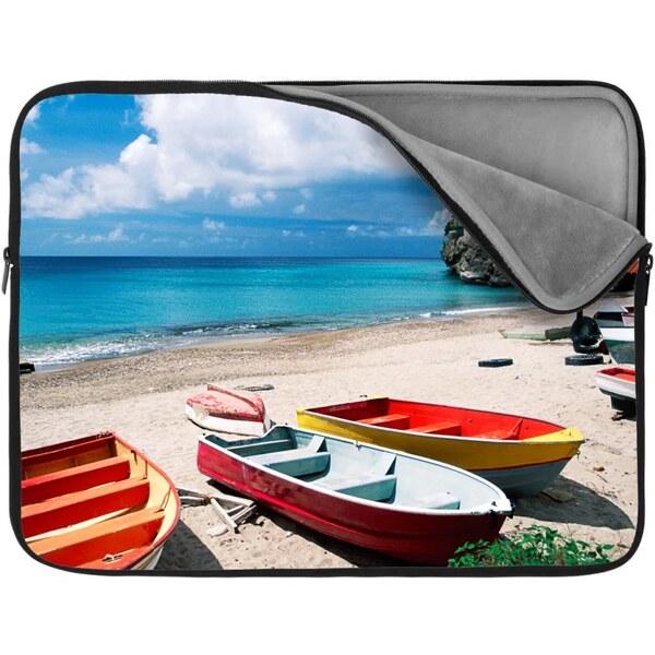 Sablio Obal na notebook Loďky na pláži 65426602