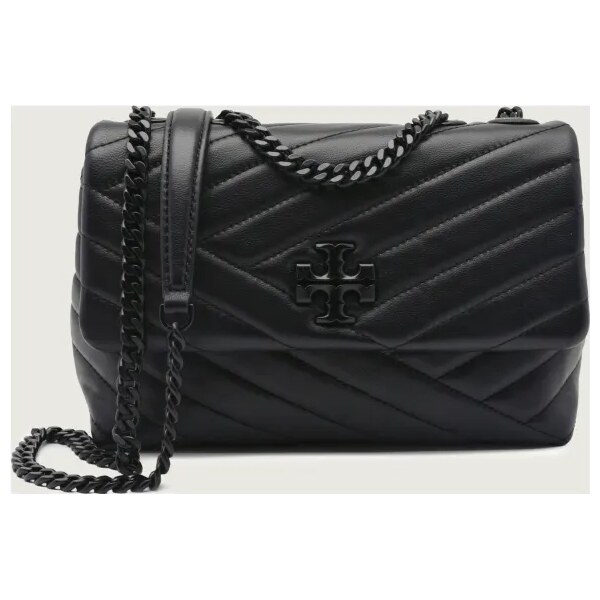 TORY BURCH Kožená kabelka na rameno Kira Chevron 43137190