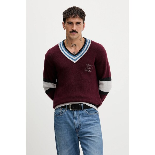 Sveter s prímesou vlny United Colors of Benetton x Stranger Things 66393217