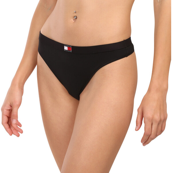 3PACK dámske tangá Tommy Hilfiger čierne (UW0UW06139 0XK) 66353505