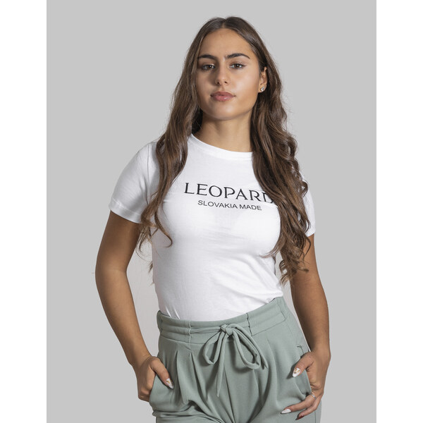 Módna značka LEOPARD TRIČKO LEOPARD BIELE 65235754