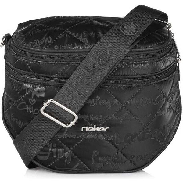 Dámska ľadvinka RIEKER C2307-161-021 čierna W5 66355506