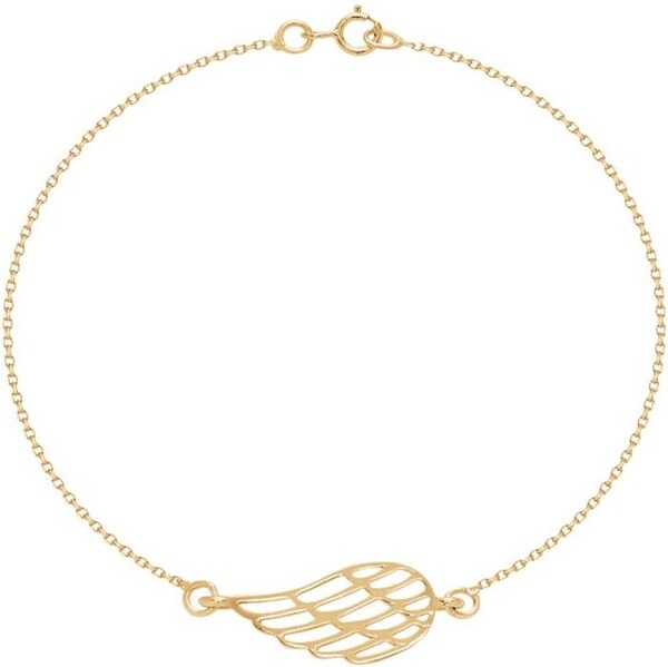 Pozlátený náramok Lilou Wing 48949442