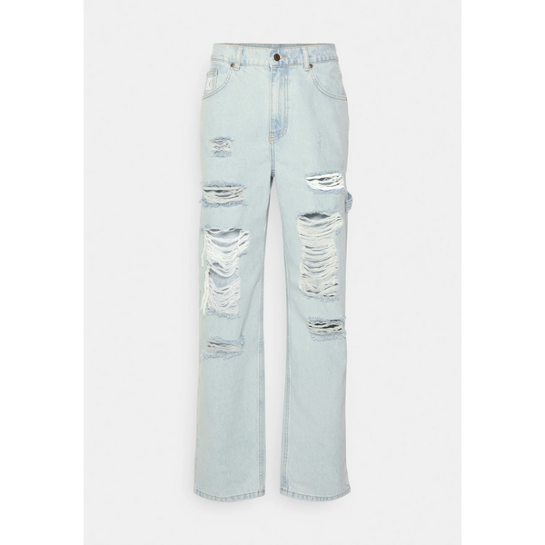 Karl Kani Retro Baggy Workwear Heavy Distressed Denim bleached blue - 66357357