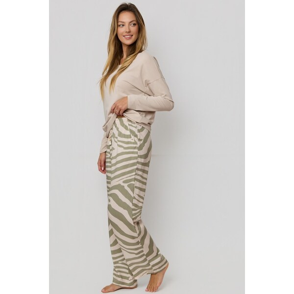 mefemi dámske dlhé pyžamo Selene - bavlna 66362249